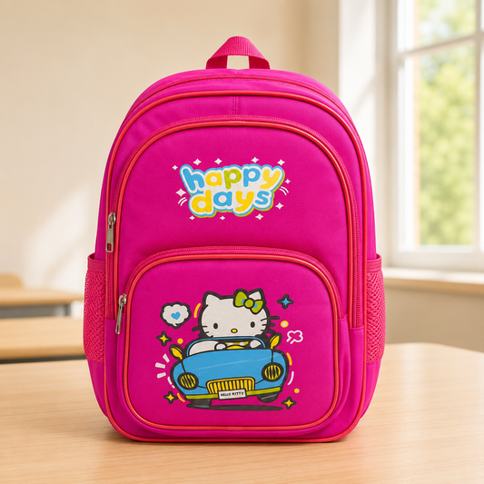 Happy Days Pink Hello Kitty School Bags for Girls - BLOOMPACK™
