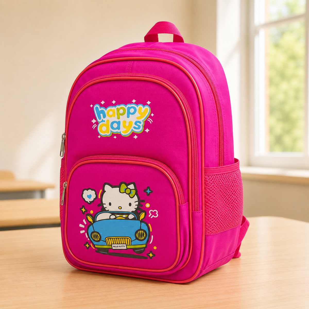 Happy Days Pink Hello Kitty School Bags for Girls - BLOOMPACK™