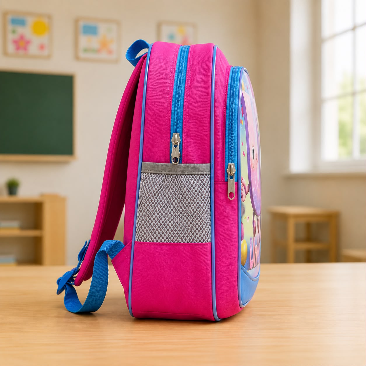Unicorn Print Cartoon School Backpack for Kids - BLOOMPACK™